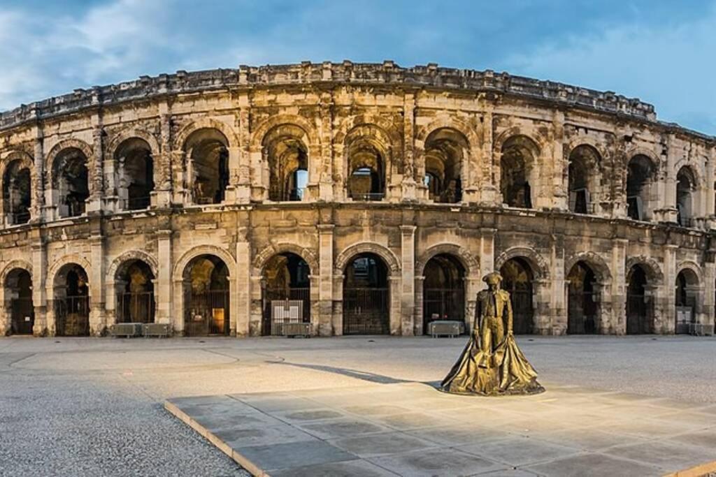 Le studio D'auguste- Cœur de Nîmes-chaleureux-emplacement idéal Exterior foto